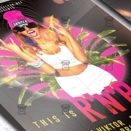 R'n'B Saturdays Flyer - Club PSD Template
