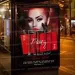 Download Red Club Party Flyer - PSD Template-3