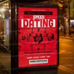 Download Speed Dating Party Night Flyer - PSD Template-3
