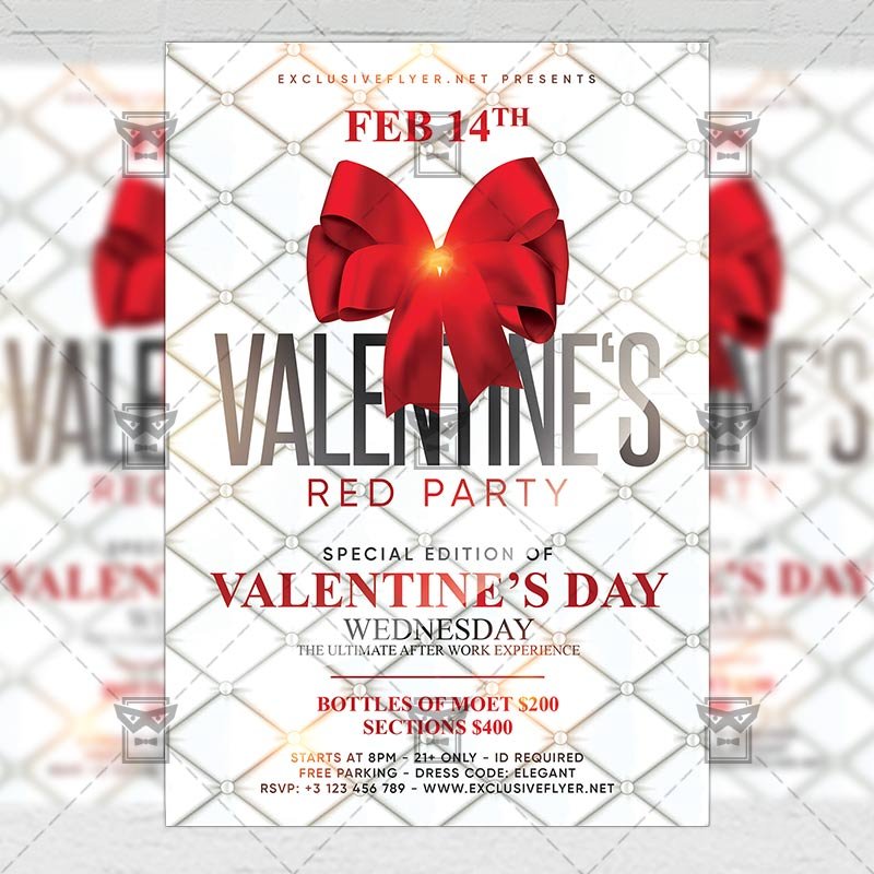 valentine_red_party-premium-flyer-template-1.jpg Valentine Red Party Flyer - Winter PSD Template