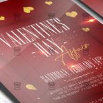 Valentines Day Affair Flyer - Winter PSD Template