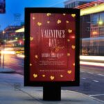 Valentines Day Affair Flyer - Winter PSD Template