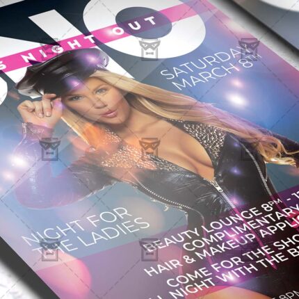 GNO Beauty Lounge Template - Flyer PSD + Instagram Ready Size