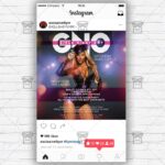 GNO Beauty Lounge Template - Flyer PSD + Instagram Ready Size