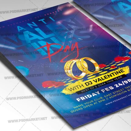 Download Anti Valentines Day Flyer - PSD Template-2