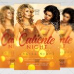 Caliente Night Flyer - Club PSD Template