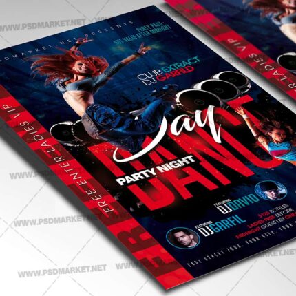 Download Dance Day Template - Flyer PSD-2