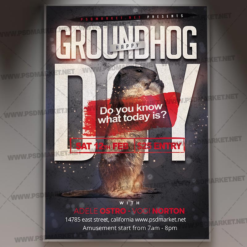 groundhog_day_night_flyer_psd_psdmarket_1.jpg Download Groundhog Day Night - Flyer PSD Template