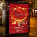 Download Happy Valentines Day Color Template - Flyer PSD-3