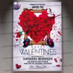 Download Happy Valentines Night Event Template - Flyer PSD