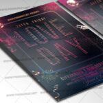 Download Love Day Night Party Flyer - PSD Template-2