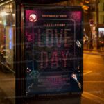 Download Love Day Night Party Flyer - PSD Template-3