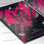 Download Love Party Night Template - Flyer PSD-2