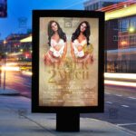 Never 2 Much Flyer - Club PSD Template