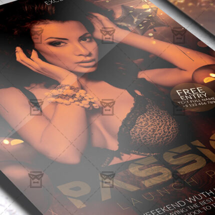 Launch Template - Flyer PSD + Instagram Ready Size