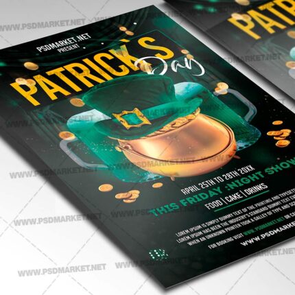 Download Patricks Event Day Flyer - PSD Template-2