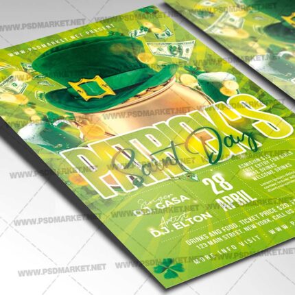Download Patricks Saint Day Flyer - PSD Template-2