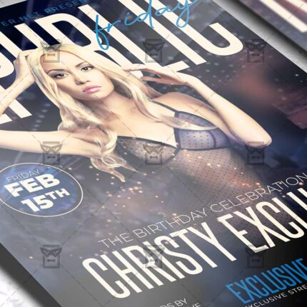 Republic Friday Template - Flyer PSD + Instagram Ready Size