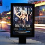 Republic Friday Template - Flyer PSD + Instagram Ready Size