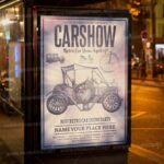 Download Retro Car Party Flyer - PSD Template-3