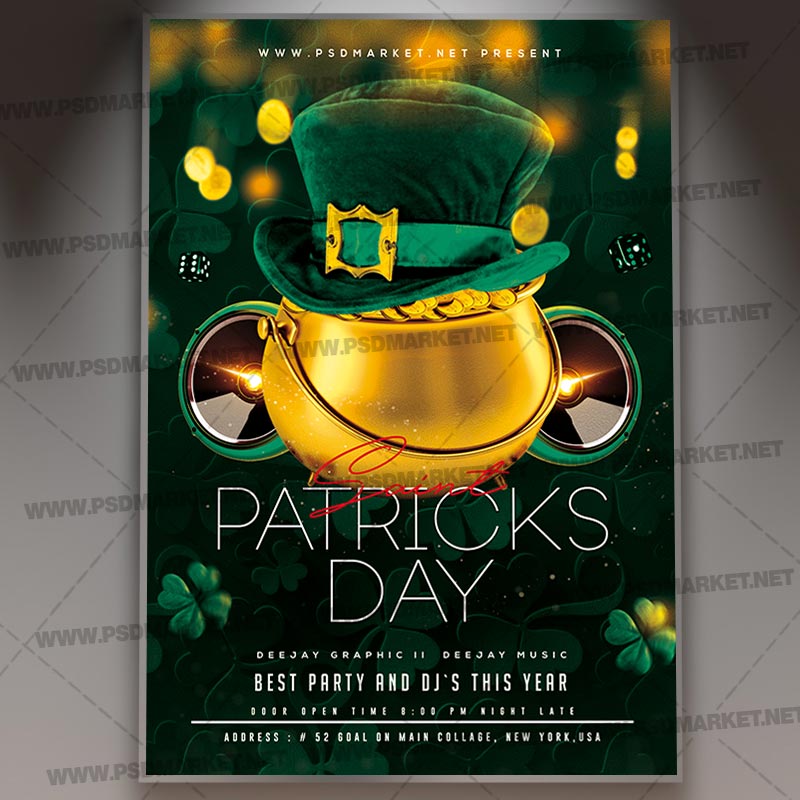 saint_patricks_club_party_flyer_psd_psdmarket_1.jpg Download Saint Patricks Club Party Template - Flyer PSD