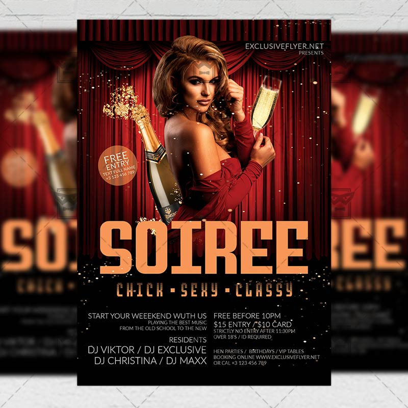 soiree-premium-flyer-template-1.jpg Soiree Flyer - Club PSD Template + Instagram Ready Size