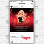 Pre Valentines Affair Template - Flyer PSD + Instagram Ready Size