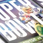 Super Bowl 2020 Template - Flyer PSD + Instagram Ready Size