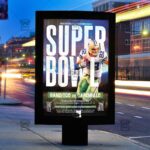 Super Bowl 2020 Template - Flyer PSD + Instagram Ready Size