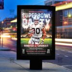 Super Bowl Party Template - Flyer PSD + Instagram Ready Size - Image 3