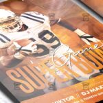 Super Bowl Game 2020 Template - Flyer PSD + Instagram Ready Size
