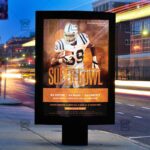 Super Bowl Game 2020 Template - Flyer PSD + Instagram Ready Size