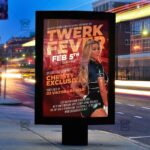 Twerk Fever Template - Flyer PSD + Instagram Ready Size