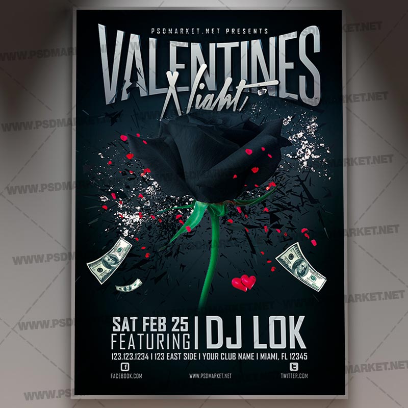 valentine_love_night_flyer_psd_psdmarket_1.jpg Download Valentine Love Night Template - Flyer PSD