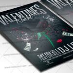 Download Valentine Love Night Template - Flyer PSD-2