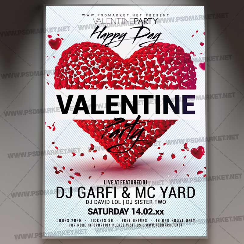 valentines_party_flyer_psd_psdmarket_1.jpg Download Valentines Party Template - Flyer PSD