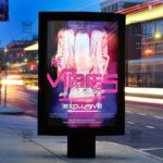 Vibes on Saturdays Template - Flyer PSD + Instagram Ready Size