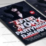 Download After Work Party Night Template - Flyer PSD-2