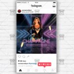 Champagne Showers Template - Flyer PSD + Instagram Ready Size