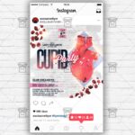 Cupid Party Template – Flyer PSD + Instagram Ready Size