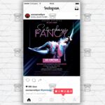 Fancy Saturdays Template - Flyer PSD + Instagram Ready Size