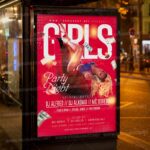 Download Girls Party Night Template - Flyer PSD-3