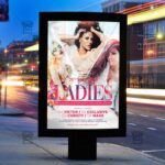 Ladies Night Party Template - Flyer PSD + Instagram Ready Size