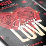Love Day Template – Flyer PSD + Instagram Ready Size