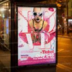 Download Love Night Party Event Template - Flyer PSD-3