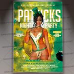 Download Patricks Night Party Template - Flyer PSD
