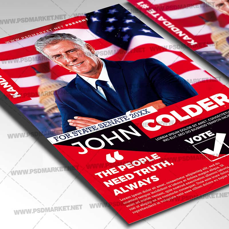 political_flyer_psd_psdmarket_2.jpg Download Political Template - Flyer PSD-2