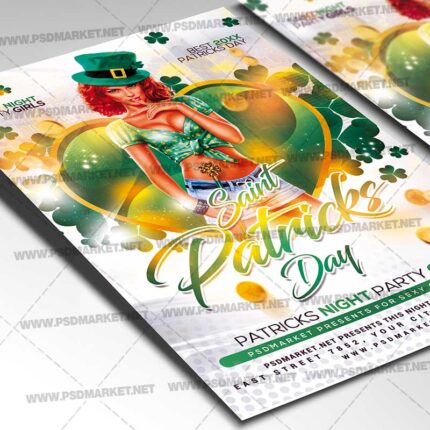 Download Saint Club Patricks Day Template - Flyer PSD-2