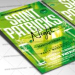 Download Saint Patricks Night Party Template - Flyer PSD-2