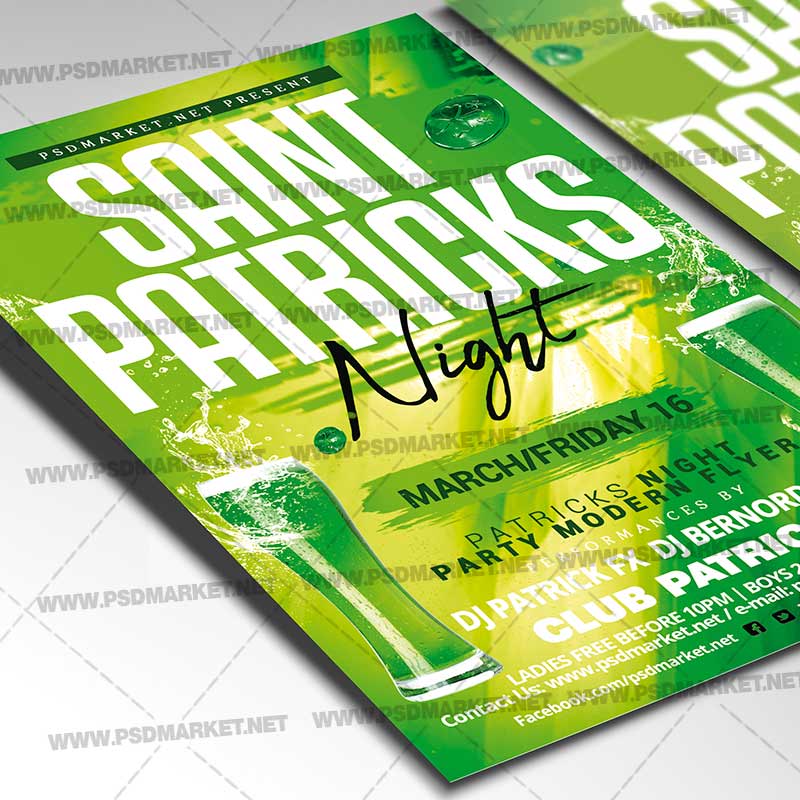 saint_patricks_night_party_flyer_psdmarket_2.jpg Download Saint Patricks Night Party Template - Flyer PSD-2